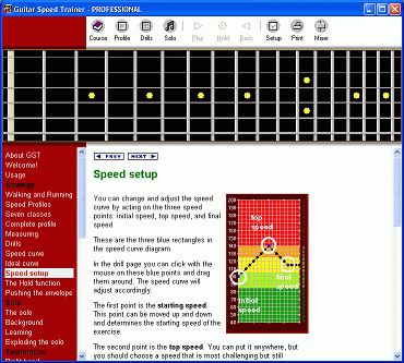 Guitar Speed Trainer sreenshot