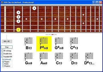 100 Chords Method - play-along exercise