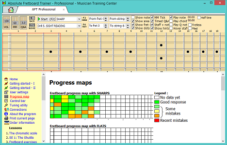 Absolute Fretboard Trainer screenshot