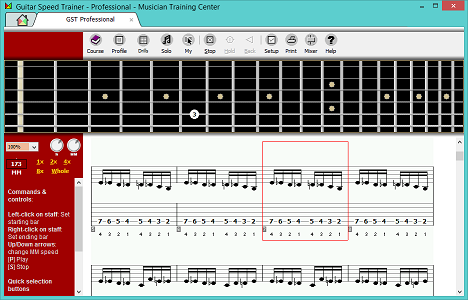 Guitar Speed Trainer screenshot