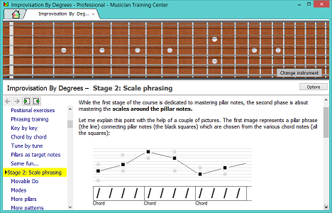 Improvisation By Degrees screenshot