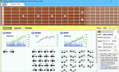 Virtuoso Fretboard Trainer